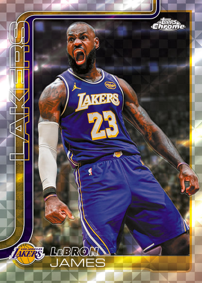 2025/26 Topps Chrome Update Series Basketball Mega Box