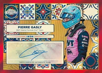 2026 Topps Chrome Formula 1 Mega Box