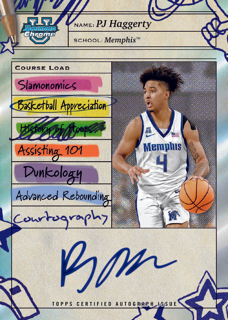 2024/25 Bowman Chrome University Basketball Hobby Box