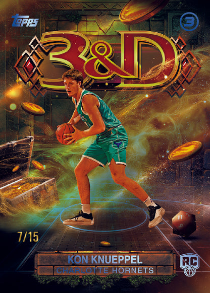 2025/26 Topps Three Basketball Hobby Box