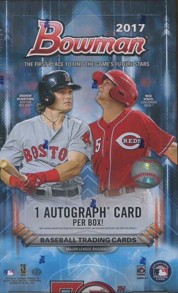 2017 Bowman Baseball Hobby Box