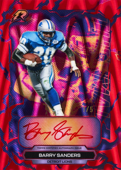 2025 Topps Resurgence Football Hobby Box