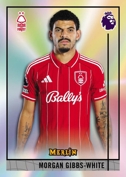 2026 Topps Merlin Premier League Soccer Hobby 12 Box Case