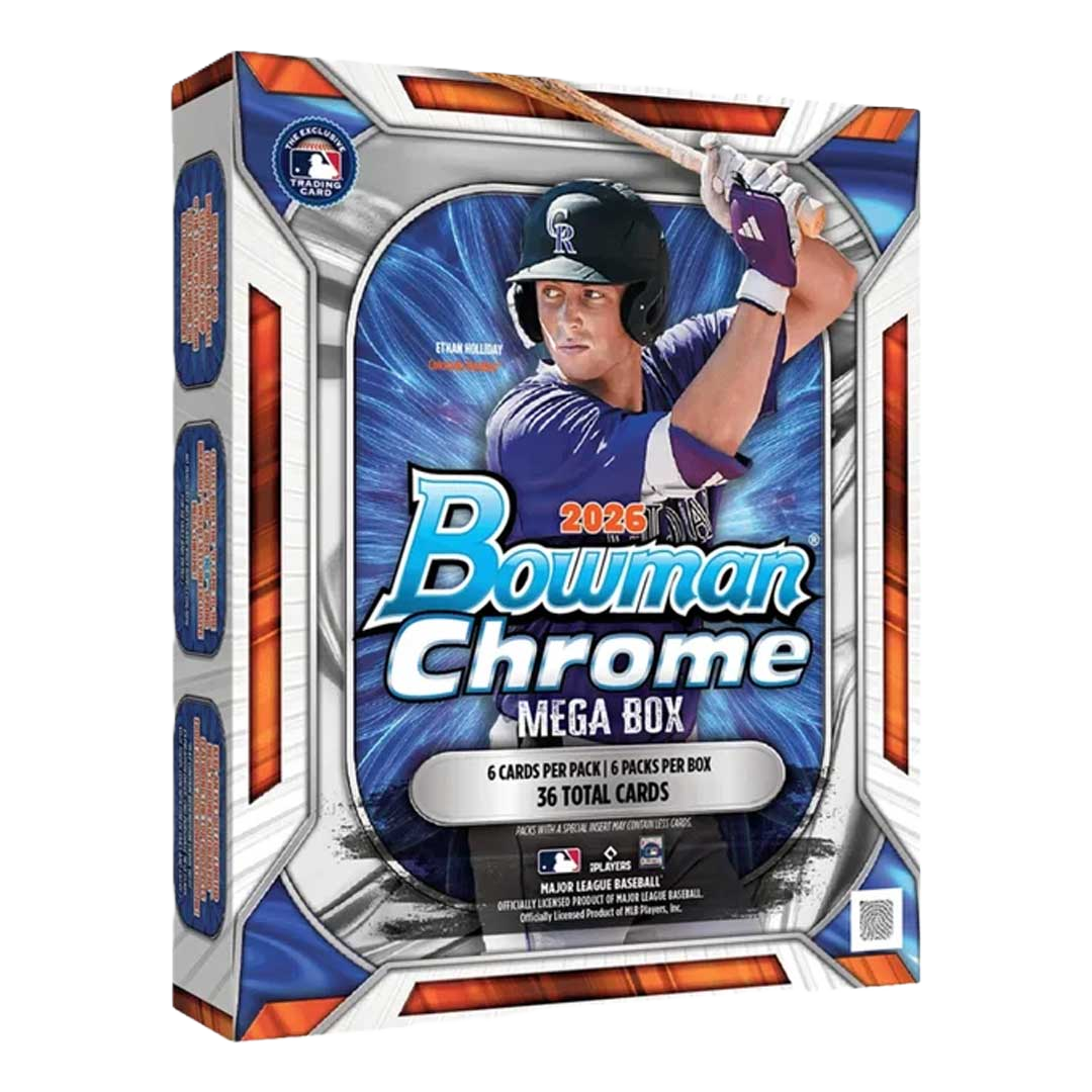 2026 Bowman Chrome Baseball Mega Box