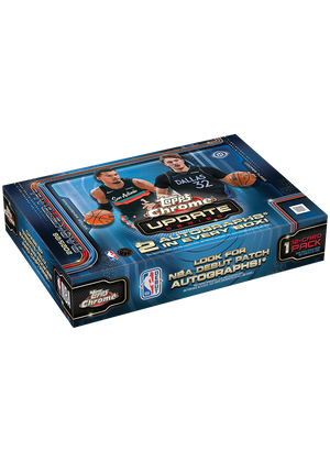 2025/26 Topps Chrome Update Series Basketball Delight 6 Box Case