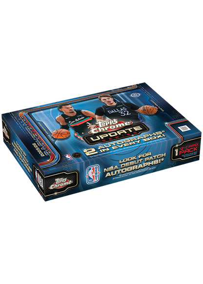 2025/26 Topps Chrome Update Series Basketball Delight 6 Box Case
