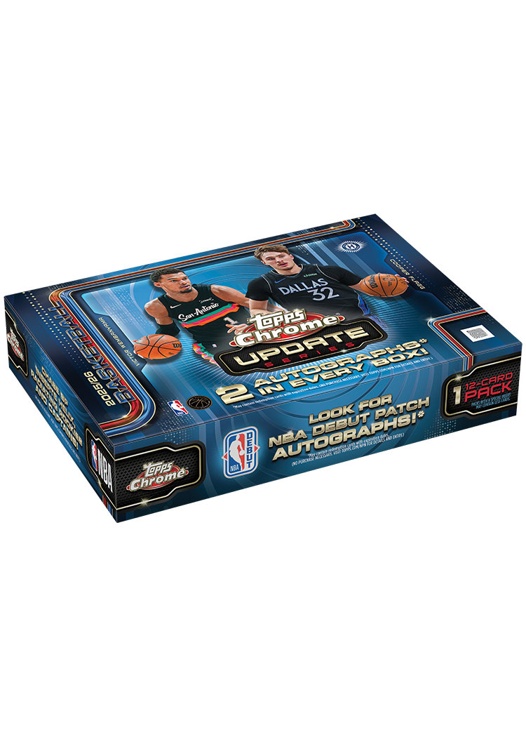 2025/26 Topps Chrome Update Series Basketball Delight Box