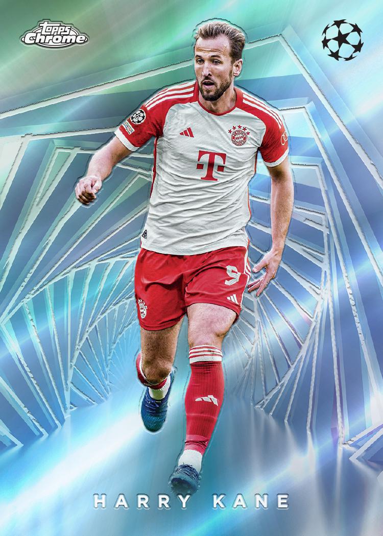 2023/24 Topps UEFA Club Competitions Chrome Soccer Breaker's Delight Box