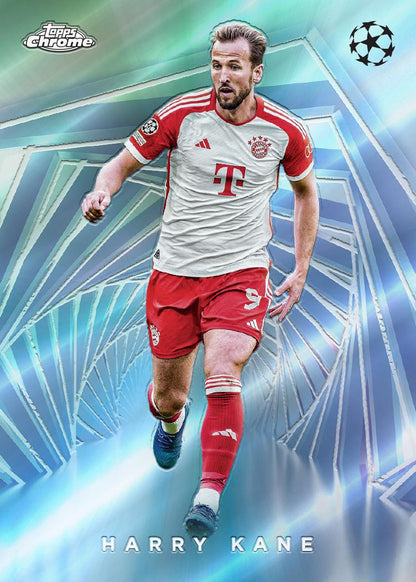 2023/24 Topps UEFA Club Competitions Chrome Soccer Breaker's Delight Box