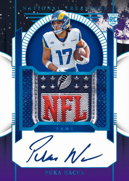 2023 Panini National Treasures Football Hobby 4 Box Case