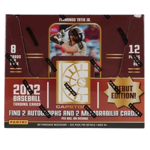 2022 Panini Capstone Baseball Hobby Box