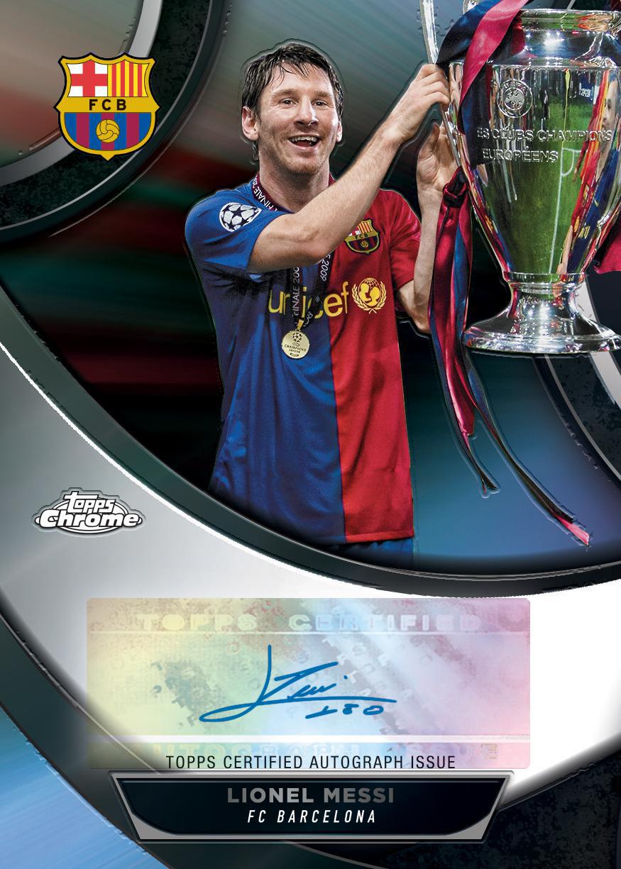 2023/24 Topps UEFA Club Competitions Chrome Soccer Breaker's Delight Box