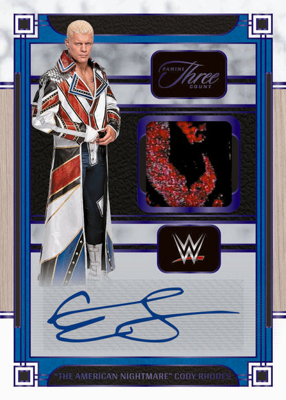 2024 Panini Three Count WWE Hobby Box