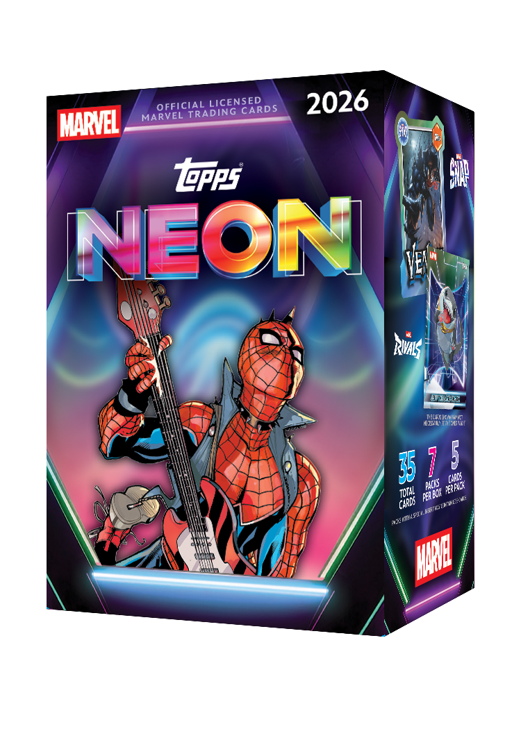 2026 Topps Marvel Neon Blaster Box