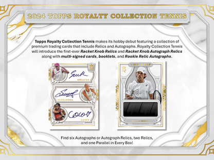2024 Topps Royalty Tennis Hobby Box