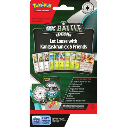 Pokemon EX Battle Deck Kangaskhan EX & Greninja EX Deck