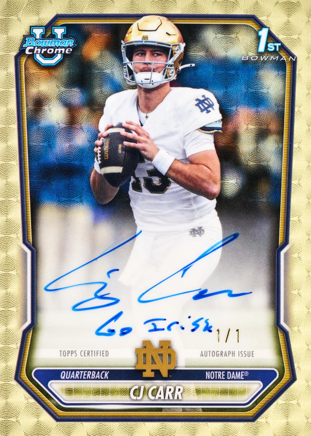2026 Bowman Football Jumbo Box