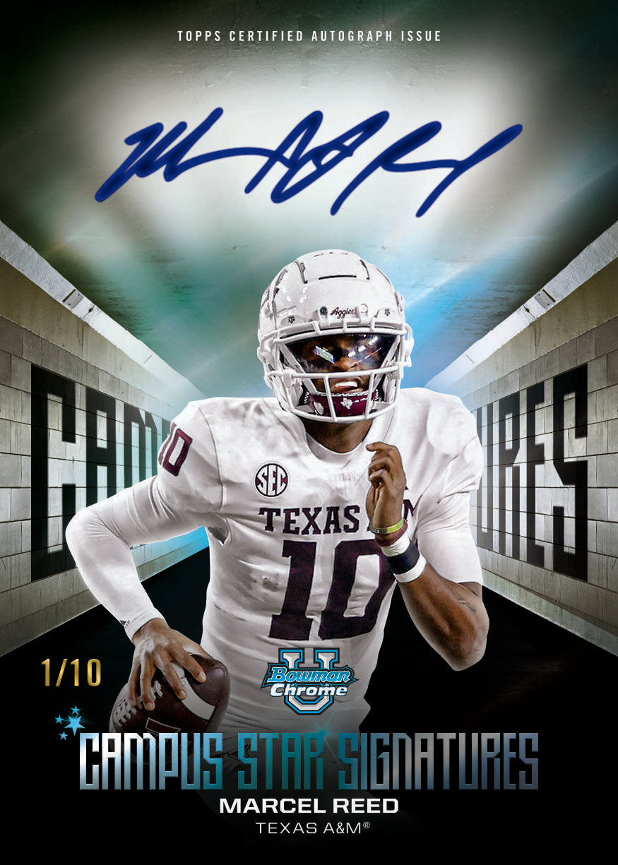 2025 Bowman Chrome University Football Mega Box