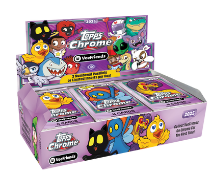 2025 Topps VeeFriends Chrome Hobby Box