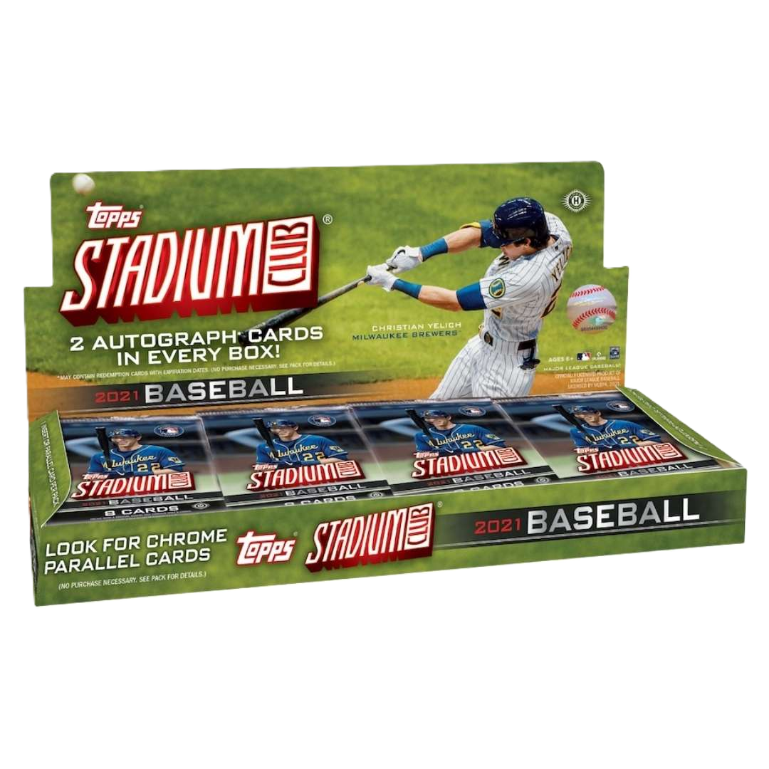 2021 Topps Stadium Club Baseball Hobby Box