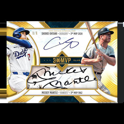 2025 Topps Welcome to the Club 3X MVP Baseball Box