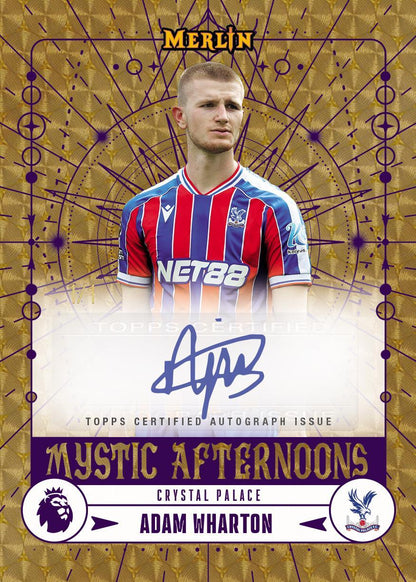 2026 Topps Merlin Premier League Soccer Hobby 12 Box Case