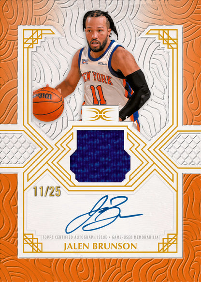 2025/26 Topps Definitive Basketball Hobby 2 Box Case