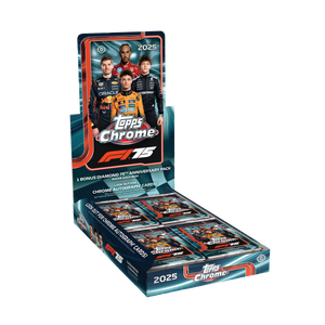 2025 Topps Chrome Formula 1 Racing Hobby 12 Box Case