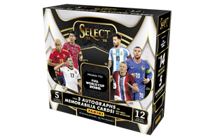 2025/26 Panini Select Road To FIFA World Cup 2026 Soccer Hobby Box