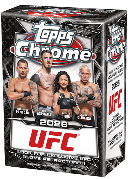 2026 Topps UFC Chrome Blaster 40 Box Case