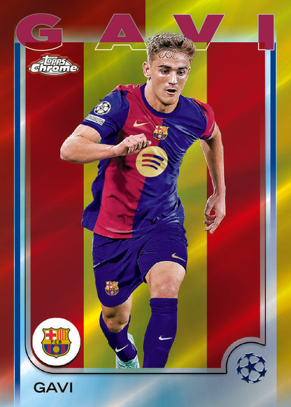 2024/25 Topps UEFA Club Competitions Chrome Soccer Breaker's Delight Box