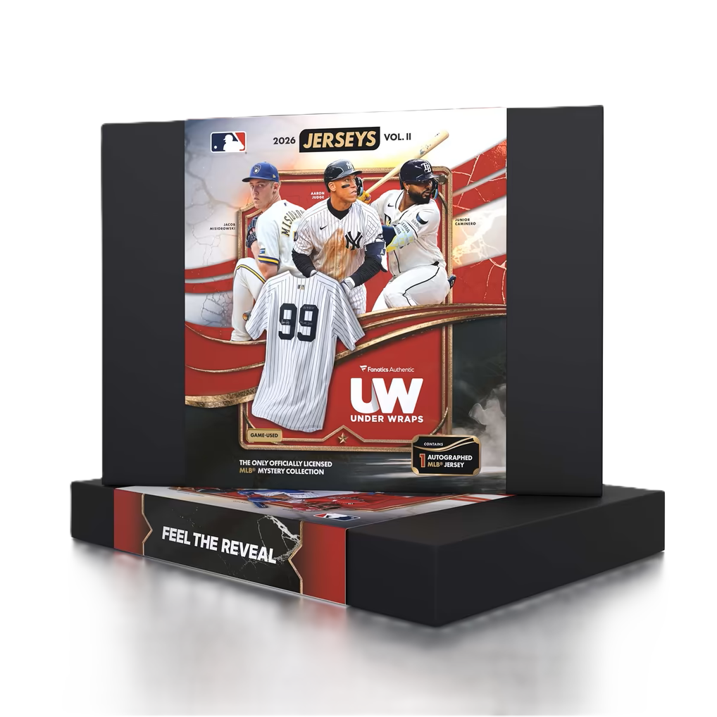 2026 Under Wraps Autographed MLB Jerseys Volume II