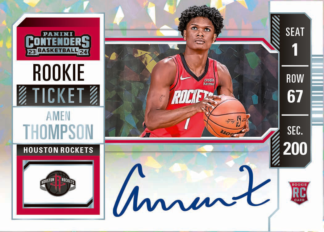 2023/24 Panini Contenders Basketball Hobby 12 Box Case