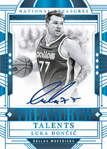 2023/24 Panini National Treasures Basketball Hobby 4 Box Case