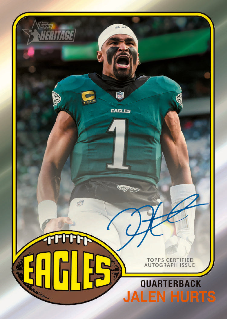 2026 Topps Heritage Football Hobby Box