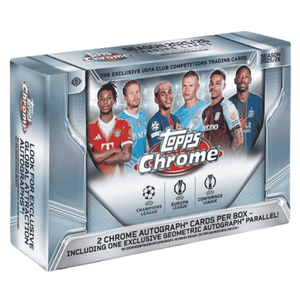 2025/26 Topps UEFA Club Competitions Chrome Soccer Delight 6 Box Case