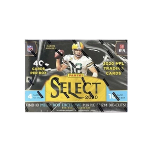 2020 Panini Select Football Purple Prizm Mega