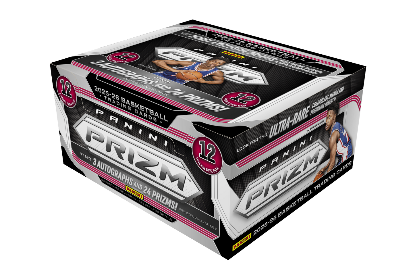 2025/26 Panini Prizm Basketball Hobby 12 Box Case