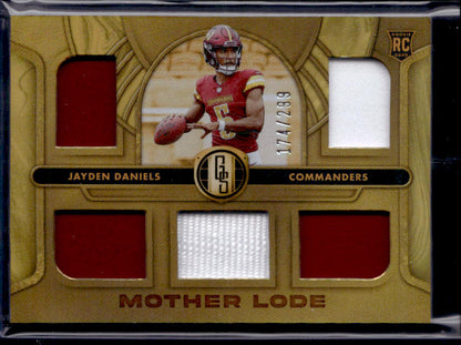2024 Panini Gold Standard Jayden Daniels #ML-JDS Rookie Patch /299