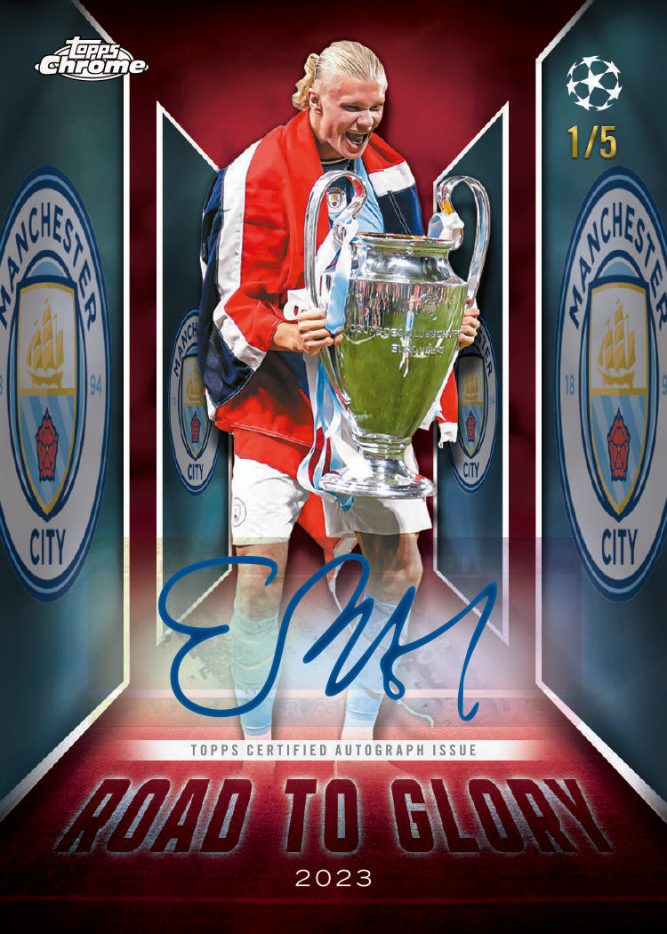2025/26 Topps UEFA Club Competitions Chrome Soccer Delight Box