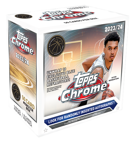 2023/24 Topps Chrome Basketball Mega Box