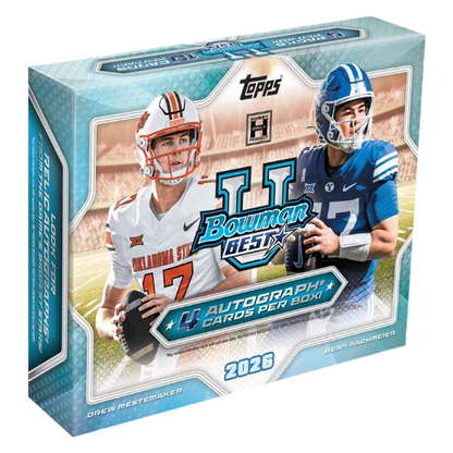 2026 Bowman Best University Football Hobby Box