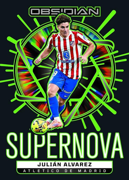 2025/26 Panini Obsidian Soccer Hobby 12 Box Case