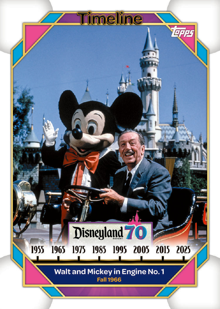 2025 Topps Disneyland 70th Anniversary Blaster Box