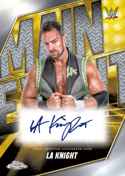2025 Topps Chrome WWE Hobby Box