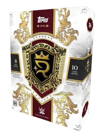2025 Topps WWE Royalty Hobby 4 Box Case