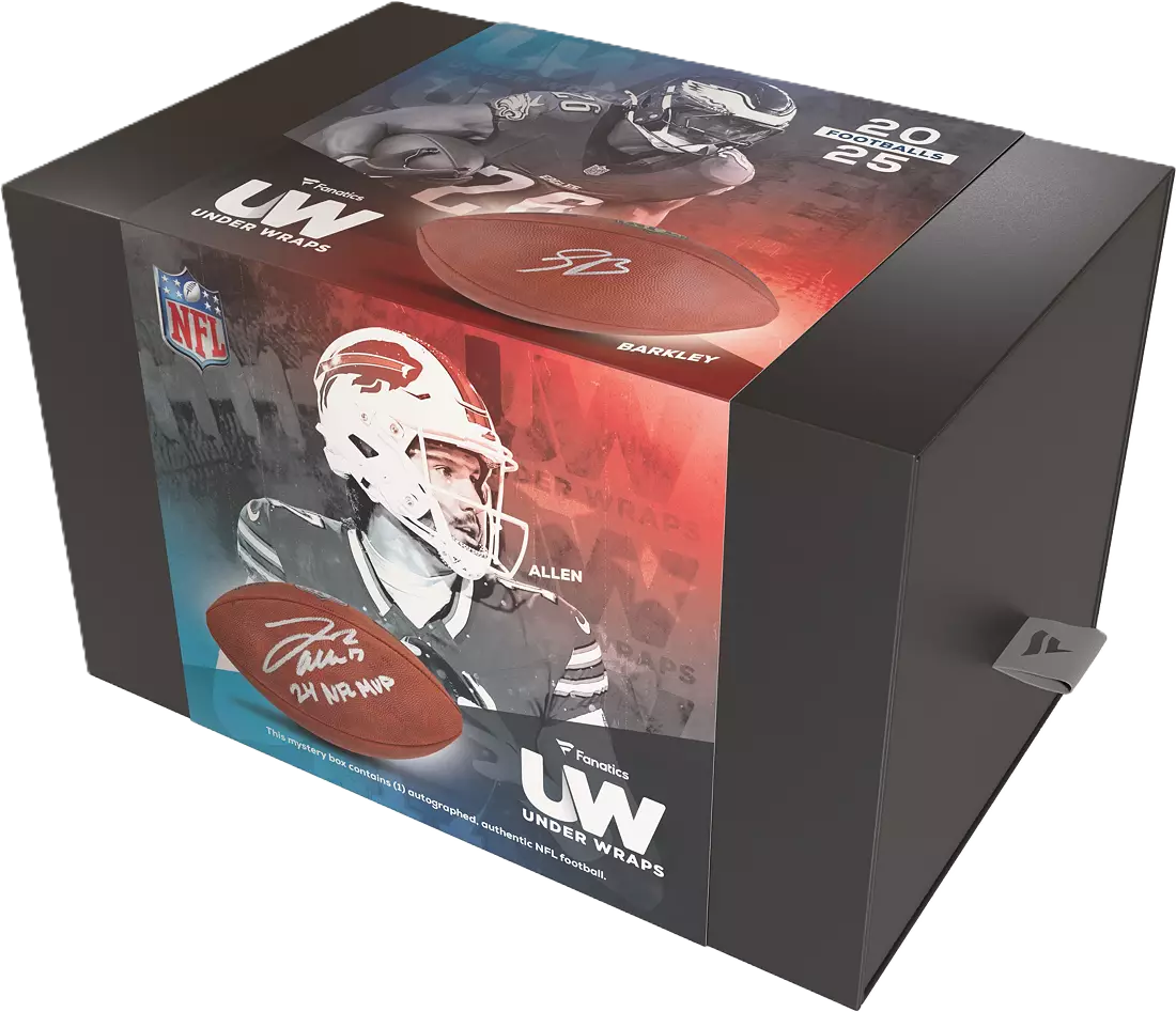 2025 Under Wraps NFL Footballs
