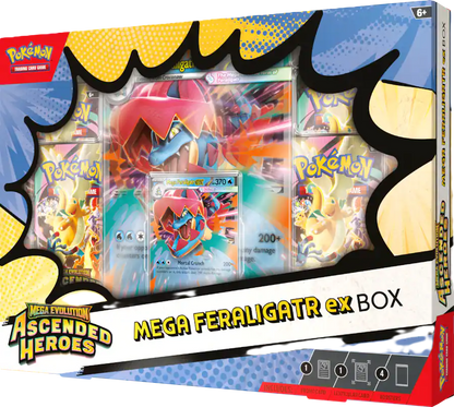 Pokemon Mega Evolution Ascended Heroes EX Box
