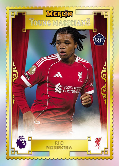 2026 Topps Merlin Premier League Soccer Hobby 12 Box Case
