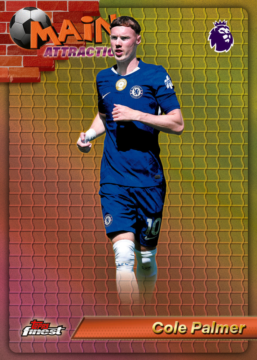 2026 Topps Finest Premier League Soccer Hobby 8 Box Case